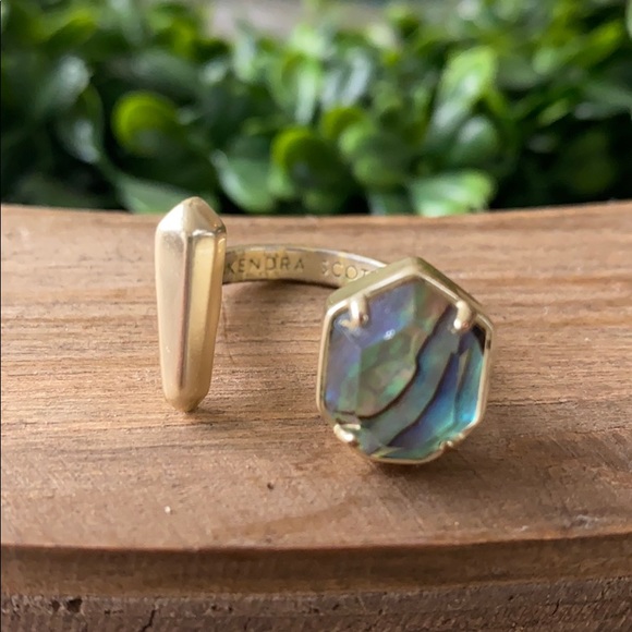 Kendra Scott Abalone Shell Ring size 6 - Picture 4 of 7